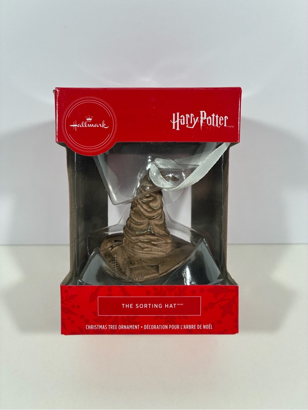 HALLMARK HARRY POTTER THE SORTING HAT ORNAMENT 2HCM3642 F NEW CHRISTMAS
